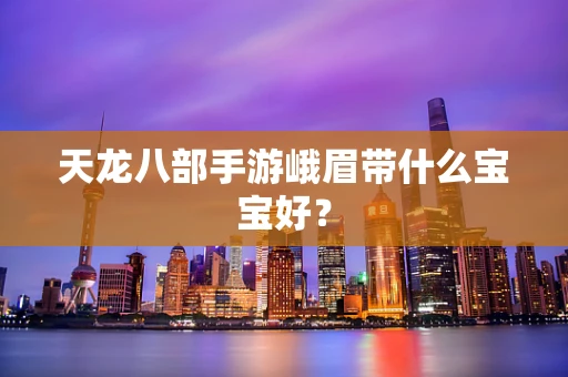 天龙八部手游峨眉带什么宝宝好？