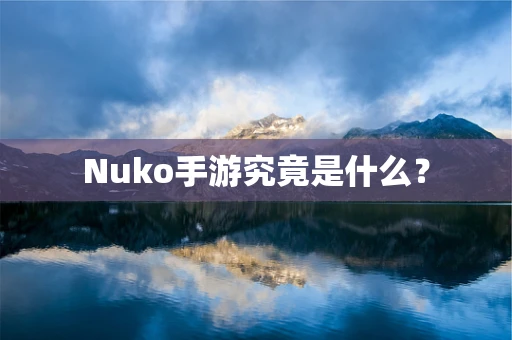 Nuko手游究竟是什么？