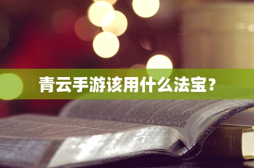 青云手游该用什么法宝？