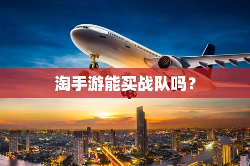 淘手游能买战队吗？
