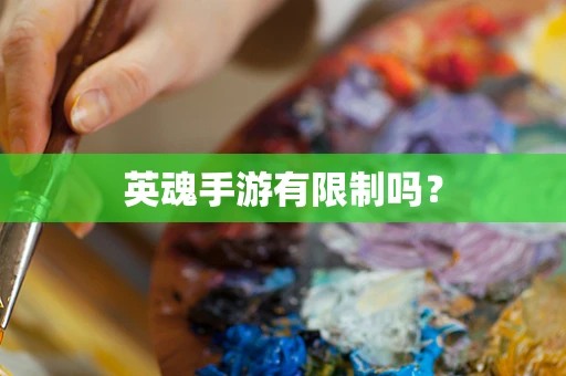 英魂手游有限制吗？