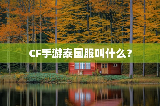 CF手游泰国服叫什么？