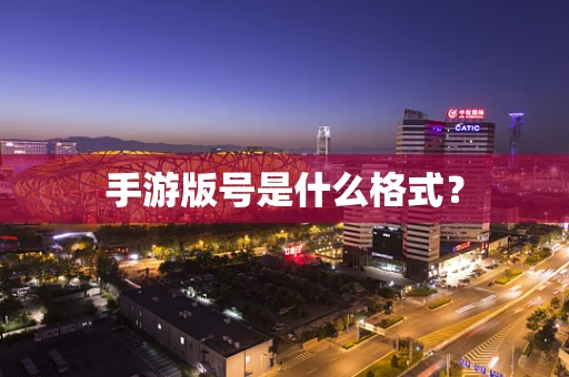 手游版号是什么格式？