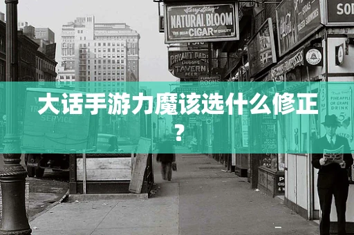 大话手游力魔该选什么修正？