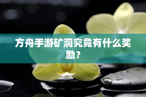 方舟手游矿洞究竟有什么奖励？
