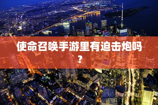 使命召唤手游里有迫击炮吗？
