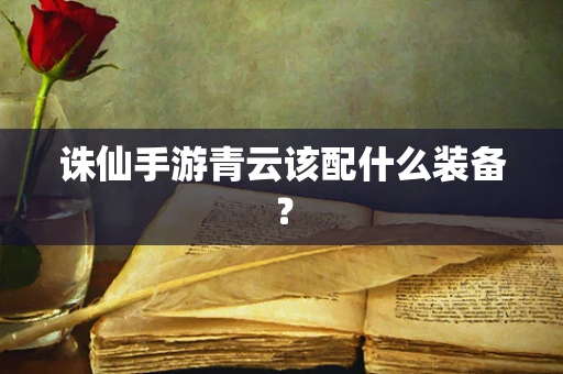 诛仙手游青云该配什么装备？
