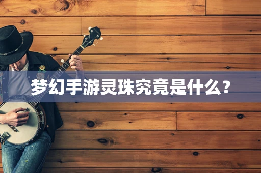 梦幻手游灵珠究竟是什么？