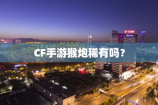 CF手游猴炮稀有吗？