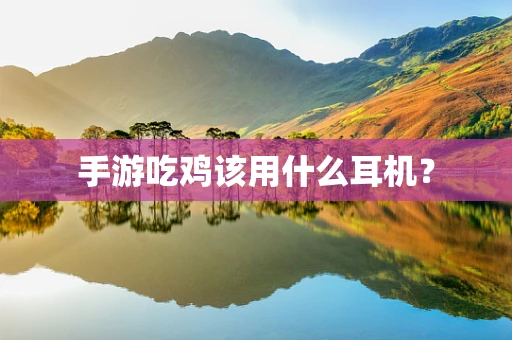 手游吃鸡该用什么耳机？