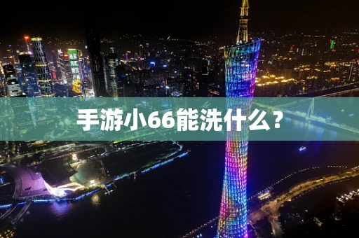 手游小66能洗什么？