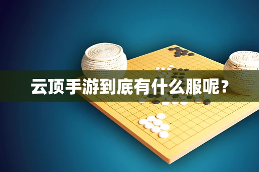 云顶手游到底有什么服呢？