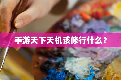 手游天下天机该修行什么？