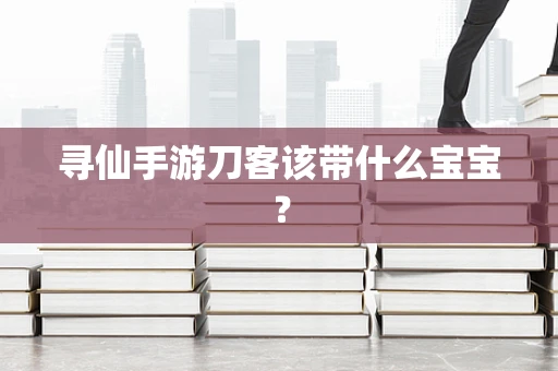 寻仙手游刀客该带什么宝宝？