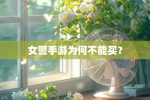 女警手游为何不能买？