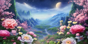 倩女手游青丘有什么花？