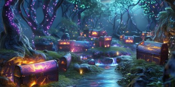 手游中没附魔能携带宝箱吗？