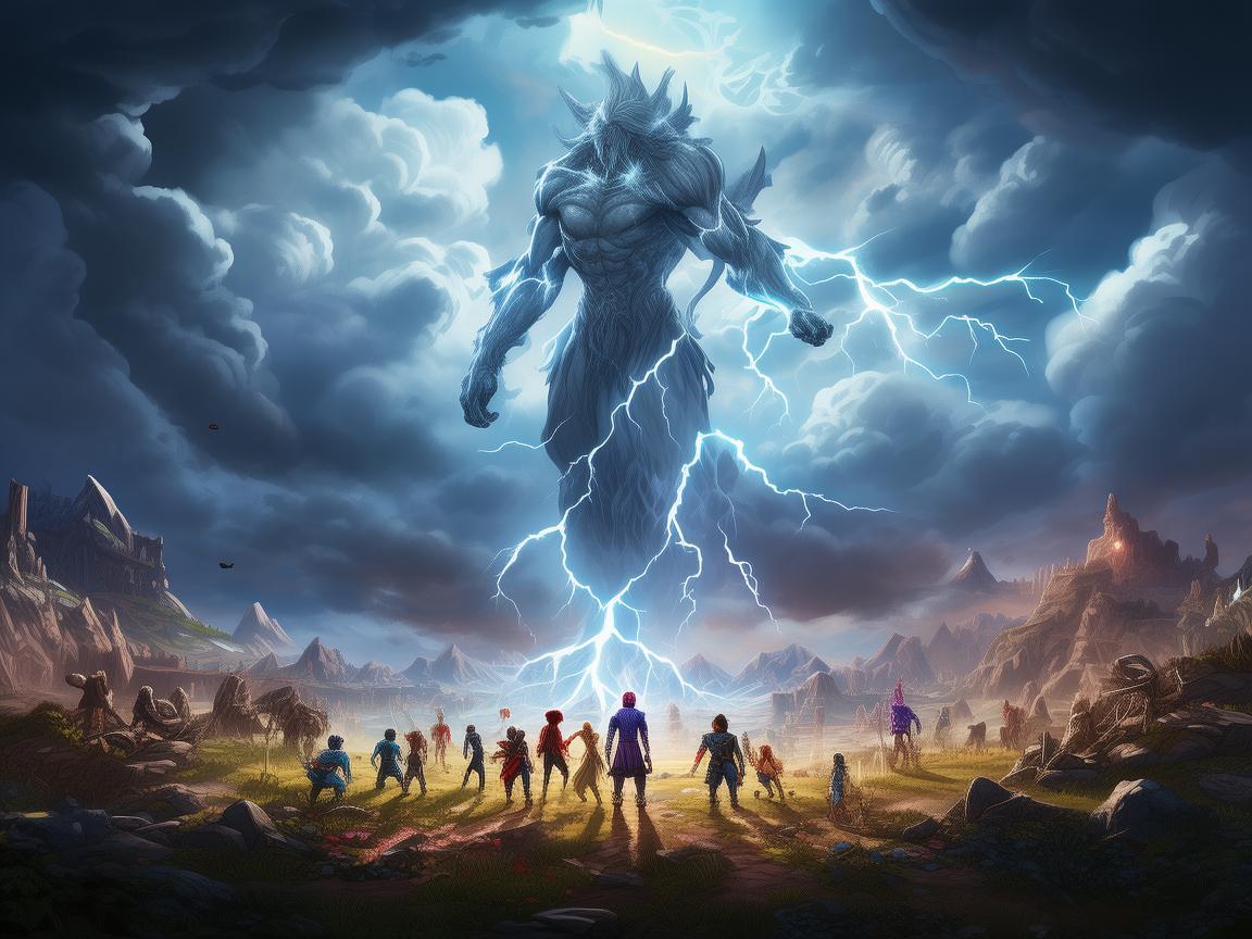 手游中能组队打雷神吗？