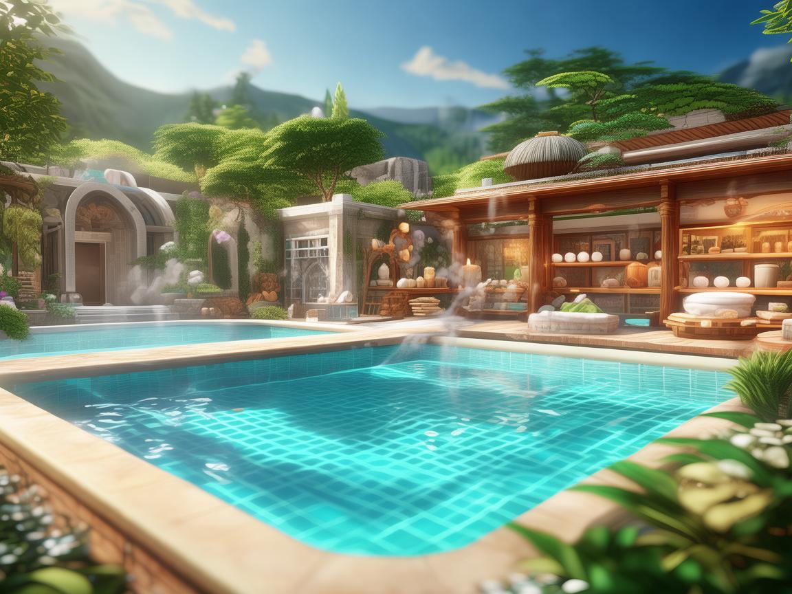 哪款手游可以泡温泉？